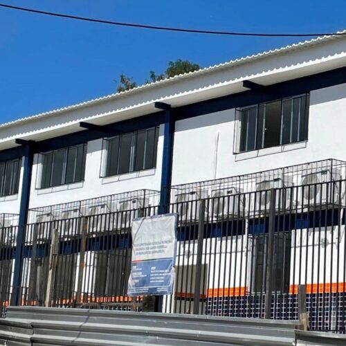 Obras de construção da Escola Profª Anna Maria dos Santos Perobelli estão 90% concluídas