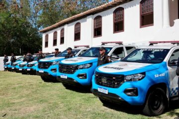 Governo do Estado entrega 22 viaturas semiblindadas em São Gonçalo e inaugura restauração da Fazenda Colubandê