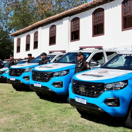 Governo do Estado entrega 22 viaturas semiblindadas em São Gonçalo e inaugura restauração da Fazenda Colubandê