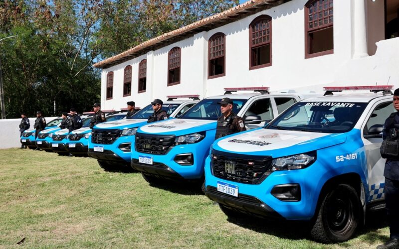 Governo do Estado entrega 22 viaturas semiblindadas em São Gonçalo e inaugura restauração da Fazenda Colubandê