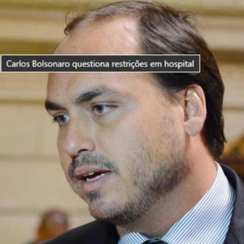 Carlos Bolsonaro questiona restrições hospitalares após nova cirurgia de Jair Bolsonaro
