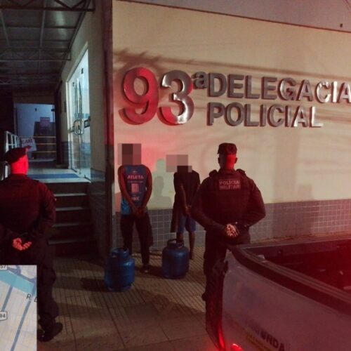 Ordem Pública detém homens por furto e posse de drogas em Volta Redonda